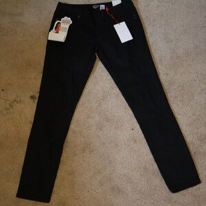 Women's Black Low Rise Jeans